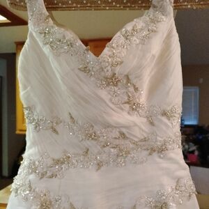 Champagne Wedding Gown